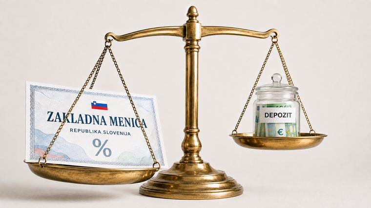 Zakladne menice po rasti obrestnih mer postajajo privlačnejše za varčevalce