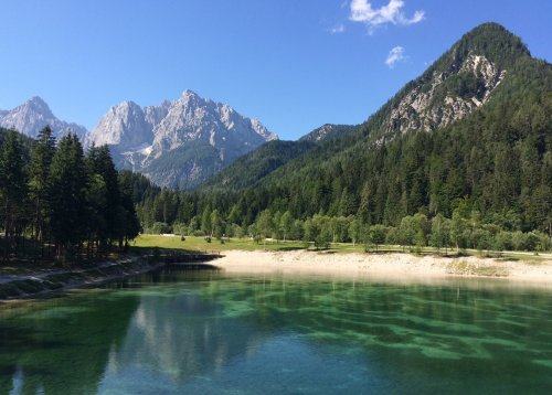 SKRIVNOSTNA POGINA PSOV PRI JEZERU JASNA: Občina začasno odsvetuje kopanje in stik z vodo