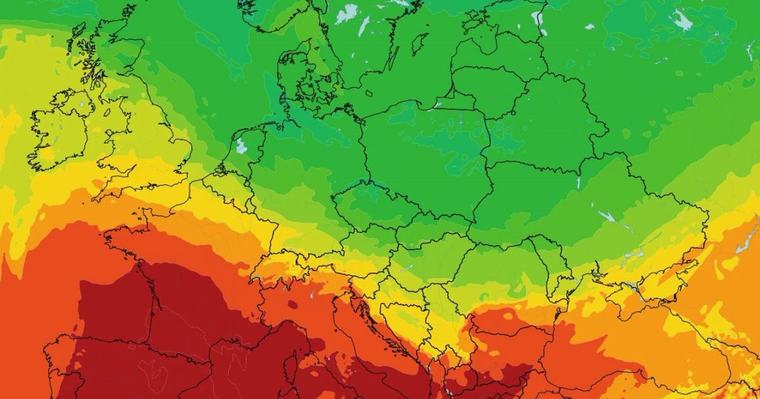 Hladna fronta bo oplazila Slovenijo: kje bo največja možnost za nevihte?