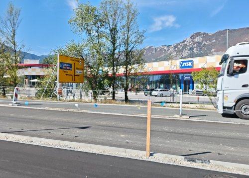 PROMETNI LABIRINT V AJDOVŠČINI: Dela na obvoznici jezijo voznike (FOTO)